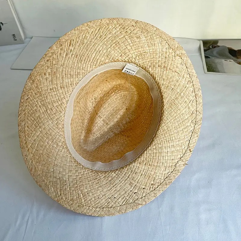 Spring Natural Solid Color Raf - огляд і ціна Bucket Hat Straw