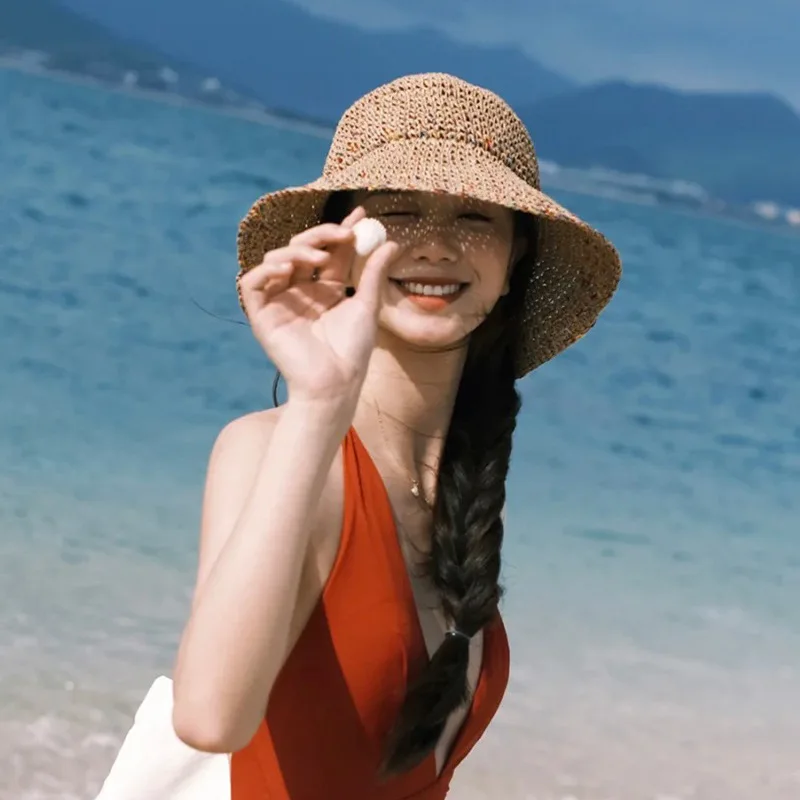 Summer Sun Hats for Women Stra - огляд і ціна Bucket Hat Straw