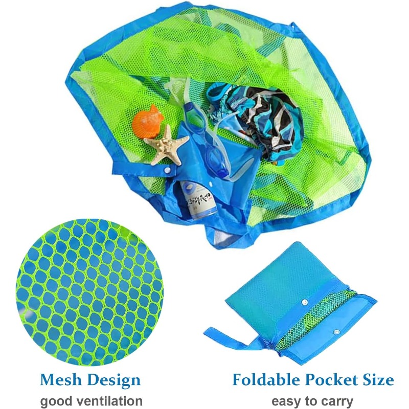Foldable Beach Mesh Bag, Anti- - огляд і ціна Beach Towel Large