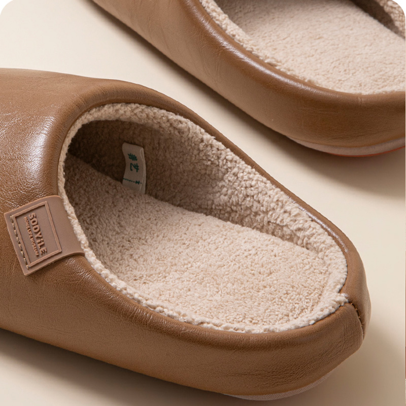 Retro Pu Leather Mute Home Men - огляд і ціна Flip Flop Leather Men