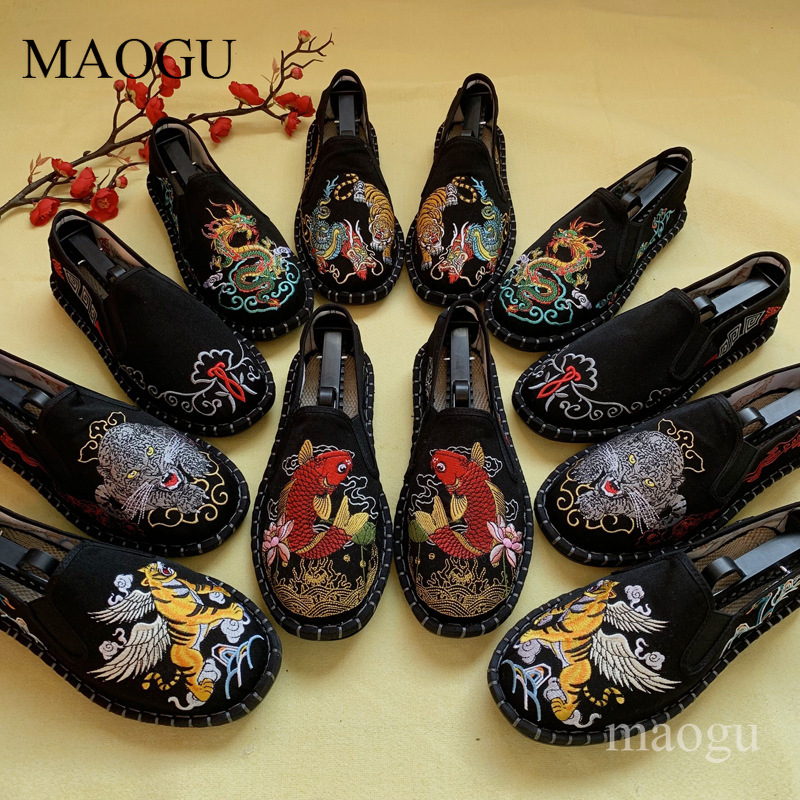 Unisex Chinese Style Embroider - огляд і ціна Espadrille Slip On